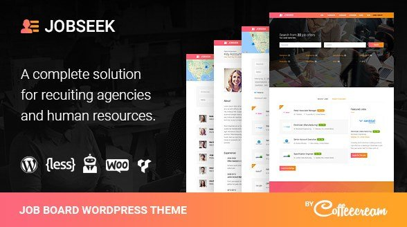 JOBSEEK – JOB BOARD WORDPRESS THEME
